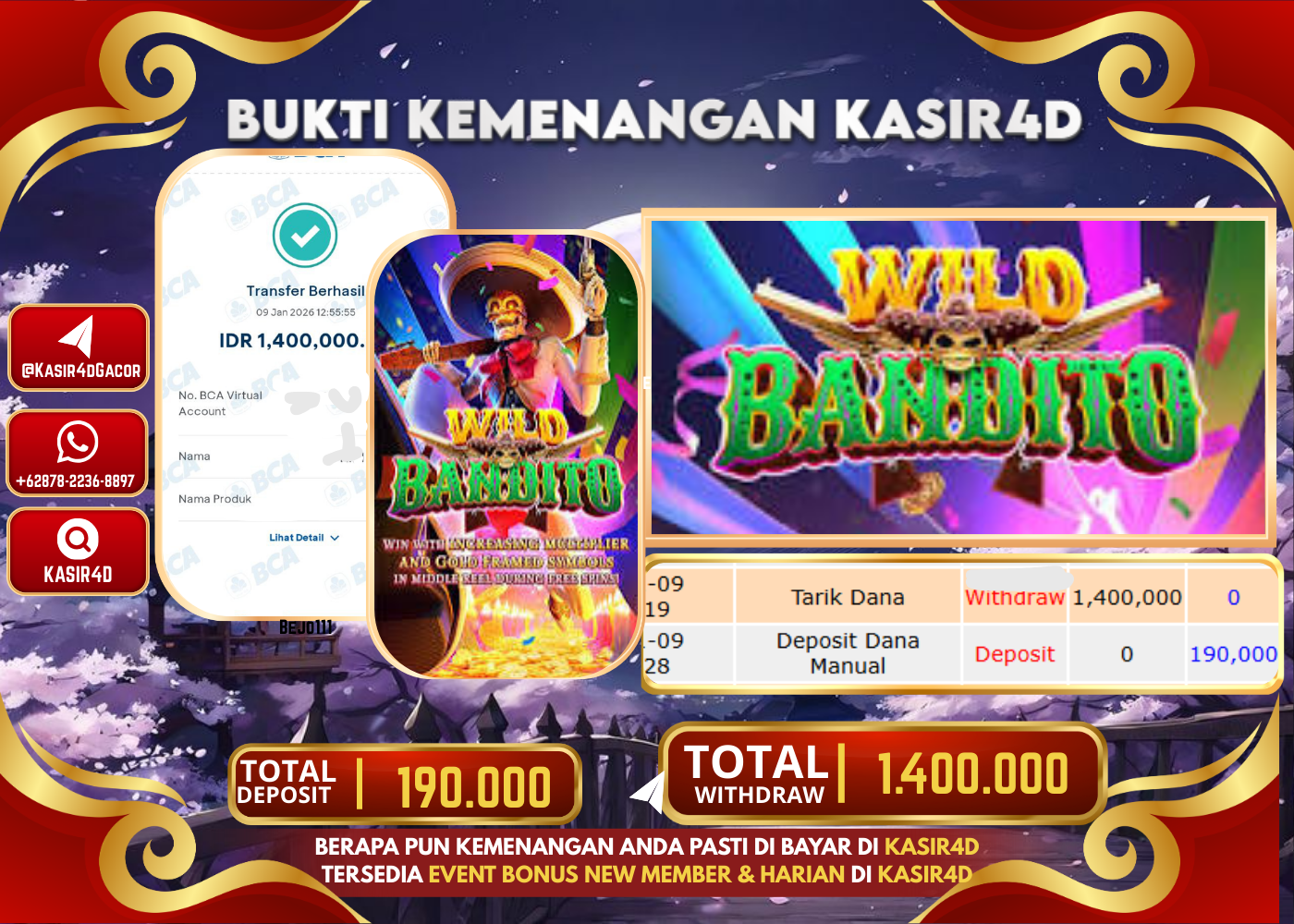 PG SOFT WILD BANDITO