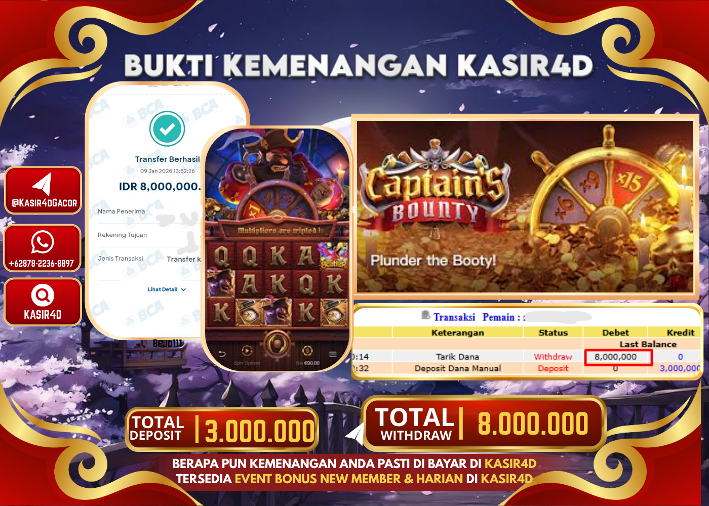 PG SOFT CAPTAINS BOUNTY