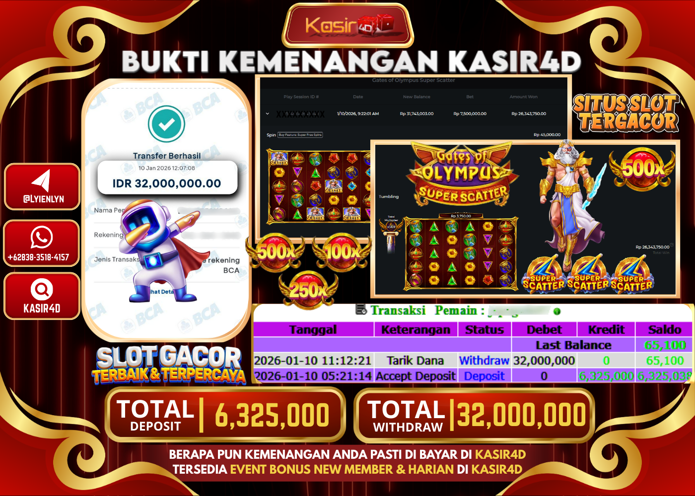 PRAGMATIC PLAY  GATES OF OLYMPUS SUPER SCATTER 