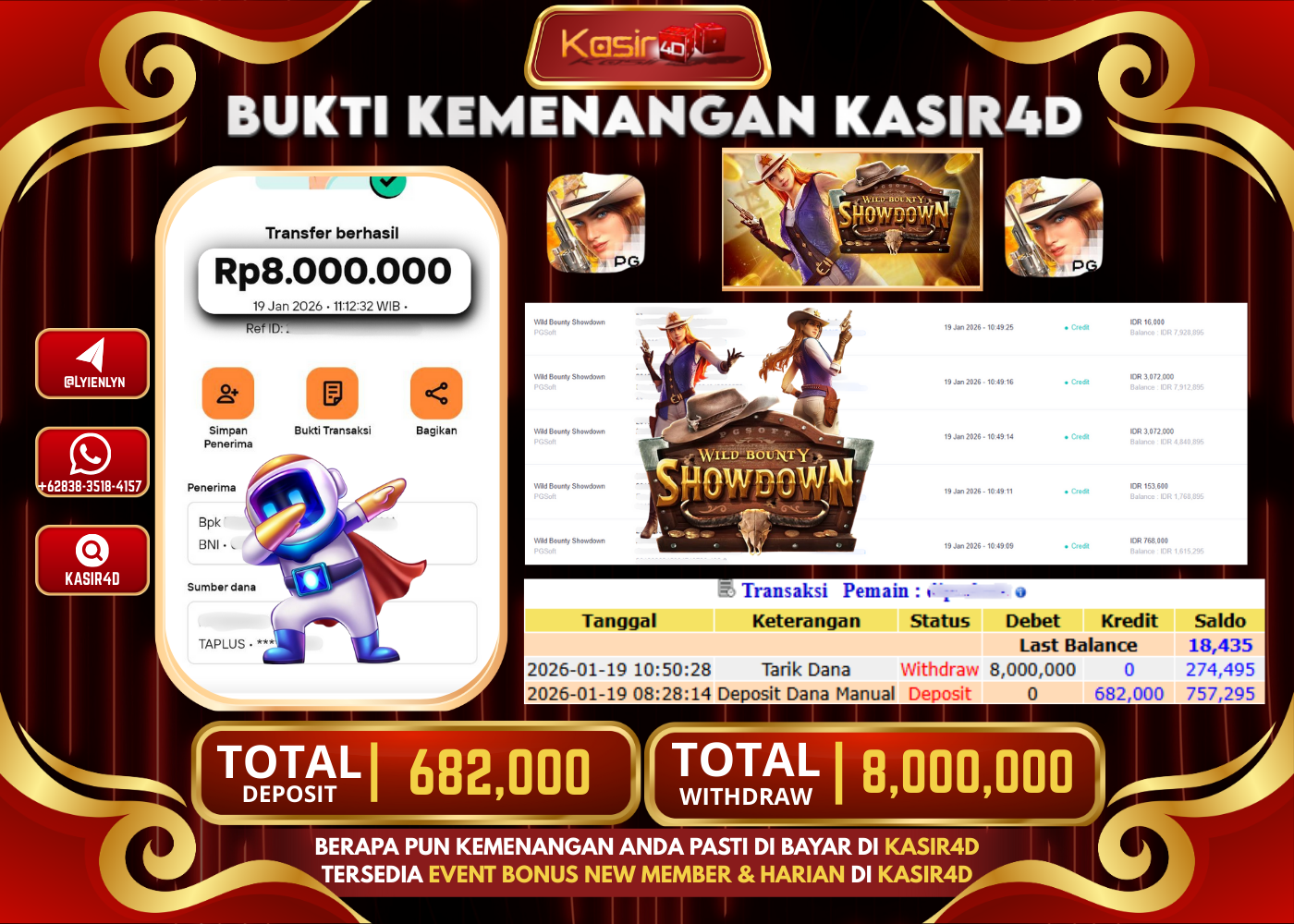 PG SOFT WILD BOUNTY SHOWDOWN