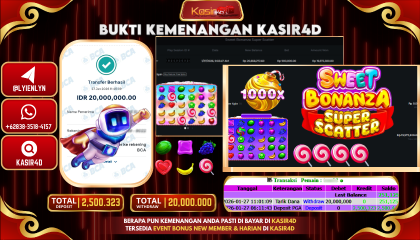 PRAGMATIC PLAY SWEET BONANZA SUPER SCATTER