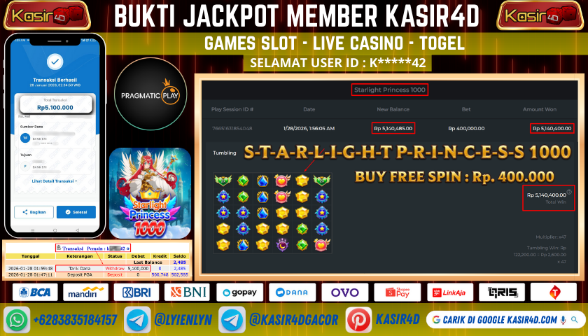 PRAGMATIC PLAY STARLIGHT PRINCESS 1000